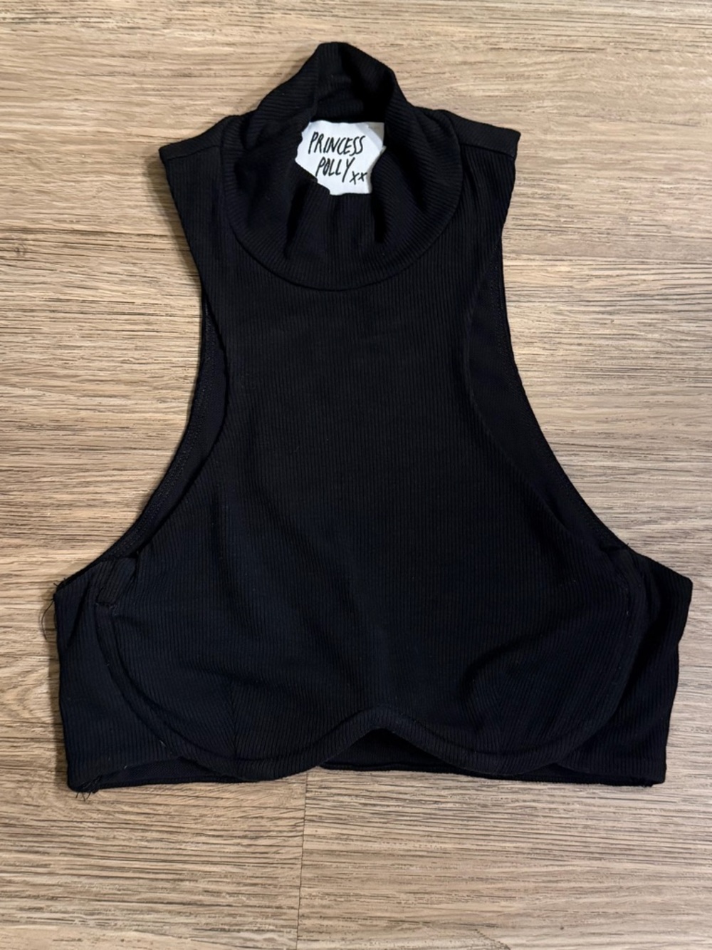 Princess Polly Mock Neck Underwire Top